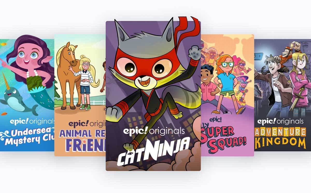 epic books for kids log in